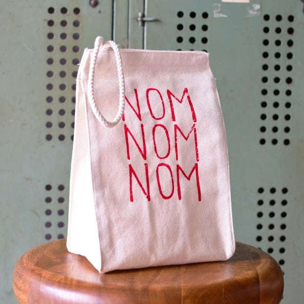 Reusable Lunch Bag - Nom Nom Nom