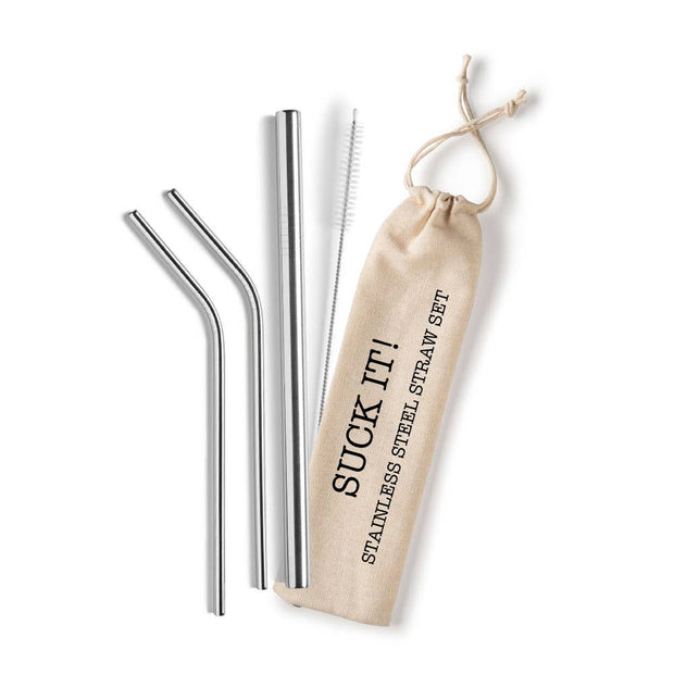 Primark, Dining, Stitch Reusable Straws With Cleaning Brush Set Of 4
