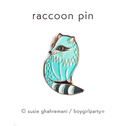 Raccoon Pin