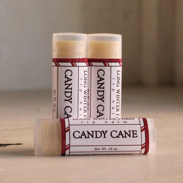 Candy Cane Lip Balm
