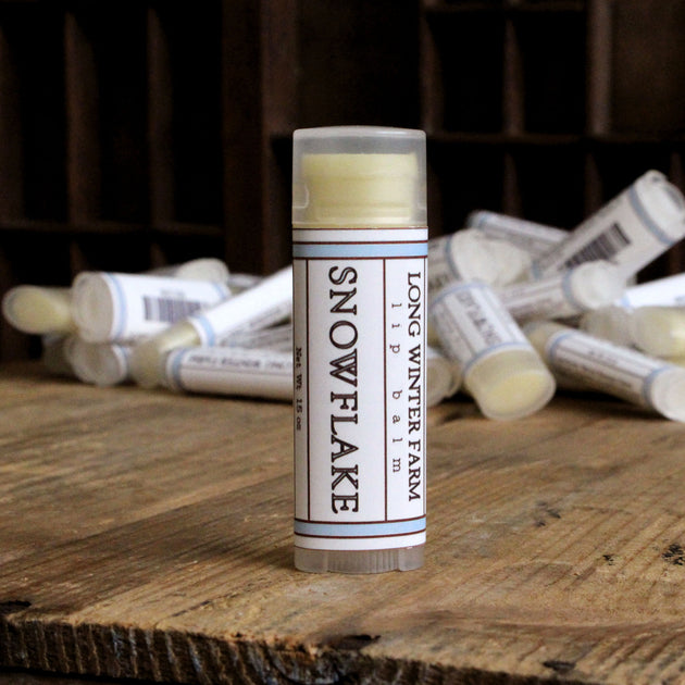 Snowflake Lip Balm – Long Winter Soap Co.