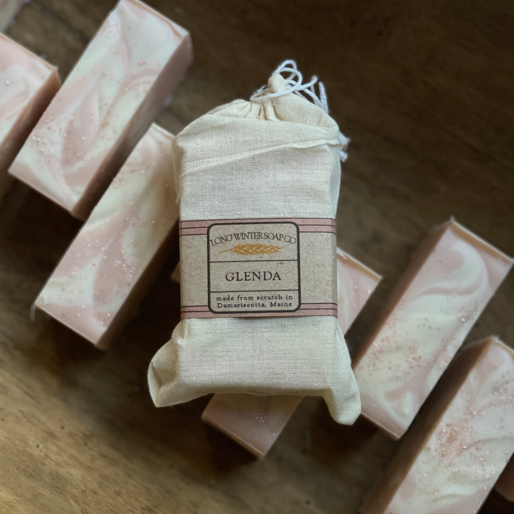 Glenda Vegan Cold Process Soap Long Winter Soap Co.