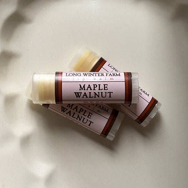 Maple Walnut Limited Run Lip Balm