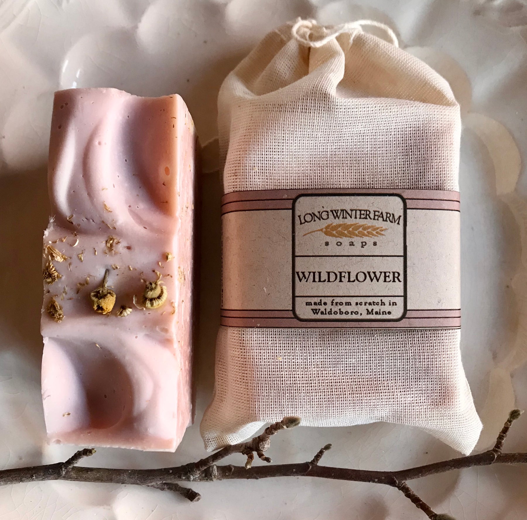 Wildflower Cold Process Soap Long Winter Soap Co