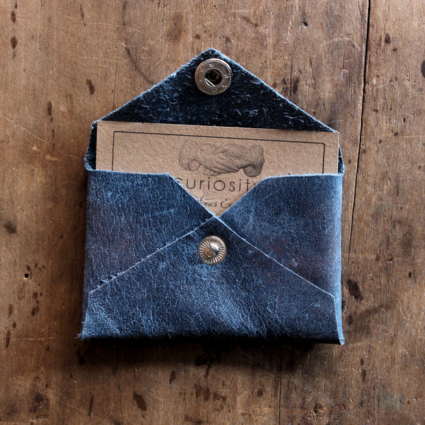 Reclaimed Leather Card Wallet